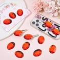 thumbnail image 6 of 30 Pcs 40x30mm Extral Large Oval Acrylic Rhinestone Gems Acrylic Jewels Embelishments Crystals Flat Back Red Jewels Embelishments Crystal Gems for Costume Making Cosplay Jewels Crafts, 6 of 7