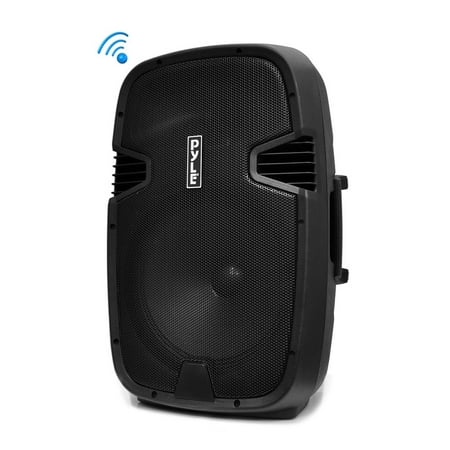 PYLE PPHP152BMU - Portable Bluetooth PA Loudspeaker System, Built-in Rechargeable Battery, MP3/USB/SD Readers, FM Radio, 15'' Subwoofer, 1000 (Best Powered Pa Subwoofer)