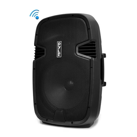 PYLE PPHP152BMU - Portable Bluetooth PA Loudspeaker System, Built-in Rechargeable Battery, MP3/USB/SD Readers, FM Radio, 15'' Subwoofer, 1000 Watt