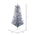 thumbnail image 3 of Vickerman 7' x 47" Vintage Aluminum Artificial Christmas Tree, Unlit, 3 of 4
