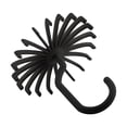 thumbnail image 1 of LAFGUR 360° Rotating Tie Rack Hanger Organizer Twirling Scarf Belt Hook Holder Plastic, 1 of 8
