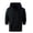 Mens Sweatshirt Black, variant on Hooded Sweater for Men Waffle Drawstring Long Sleeve with Pockets Quarter Zip Up Casual Fall Top Dad Gifts