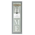 thumbnail image 5 of Crystal Art Gallery Farmhouse Gray Home Decor Clip Photo Frame - 9.5" x 29.12", 5 of 6