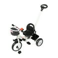 thumbnail image 1 of Bike Children Tricycle Balance Trike Folding Pedals Adjustable Push Handle Direction Control Toddler Bike, 1 of 8