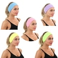 thumbnail image 2 of Bandas Para El Sudor De Entrenamiento Para Mujer, Diadema Deportiva Absorbente Para El Sudor, Diadema Que Absorbe La Humedad Para Correr 5 Uds. Speravity VI011524-00, 2 of 6