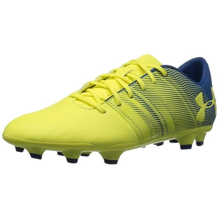 Under Armour Men's Spotlight Dl Firm Ground Soccer Shoe, Yellow, Size