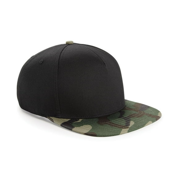 Beechfield Camouflage Retro Snapback Cap