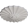 thumbnail image 3 of Ekena Millwork 9"OD x 1 3/8"P Shakuras Ceiling Medallion (Fits Canopies up to 1 3/8"), Hand-Painted Ultra Pure White, 3 of 7