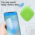 thumbnail image 5 of Bluetooth 4.0 GPS Tracker | Portable Smart Key & Pet Locator | Anti-Loss Device for Wallet, Bag, Keys | Two-Way Finder | Low Power | 4.4x3.85x1.2cm | White/Black/Green | 1 Pack, 5 of 6