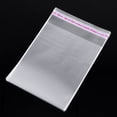 thumbnail image 2 of RV Bolsas de Plástico Transparente - Bolsa de Plástico para Dulces - Bolsas de Polipropileno - Cierre Autoadhesivo - Bolsas para Alimentos - Bolsa de Dulces - Bolsa de Plástico Pequeña (11 x 11cm) x 2, 2 of 4