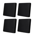 thumbnail image 1 of Fundas elásticas para cojines patio, 4 piezas, protectoras para muebles, fundas para asientos sofá, ideales para oficinas, hoteles, cafeterías, Negro, 1 of 8