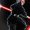Black, variant on Mens Star Wars Sith Lord Maul Lightweight Hoodie