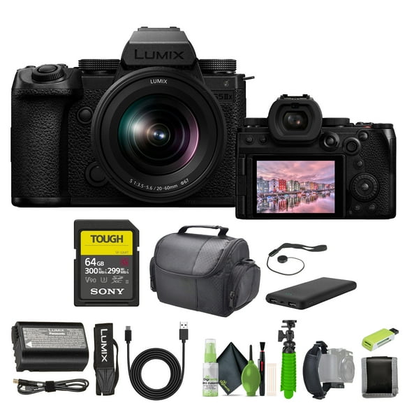 Panasonic Lumix S5IIX Camera with 20-60mm Lens Bundle