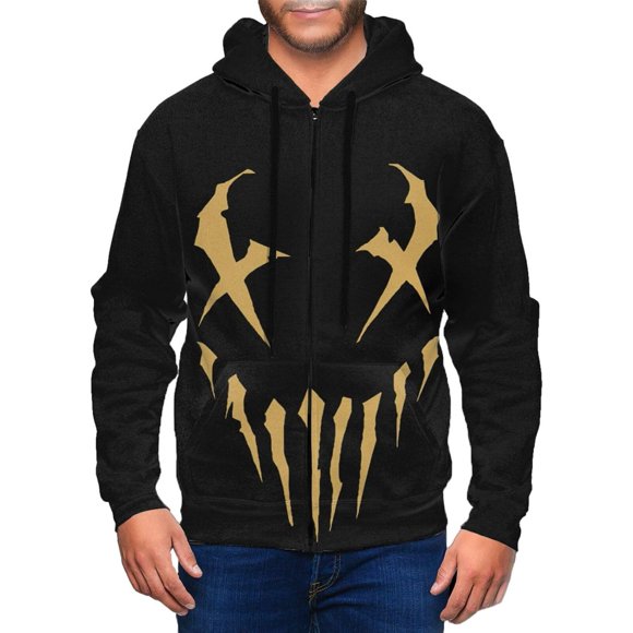 Mushroomhead Zipper Men'S Hoodie Long Sleeve Pullover Hoodies Lightweight Sweatshirt Casual Sweatshirts With Pockets