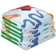thumbnail image 7 of Cowboy Western Theme Pattern Dish Towels Set of 6, Wild West Colorful Washable Tea Towels Dishcloths Lint-Free 18x28 Inch Fast Drying for Kitchen Restaurant Bar Clean, 7 of 7