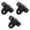 3, variant on Quick Release 1/4inch Thread Adapters For Action Cameras Fit Tripods Gimbals And Vehicle Mounts