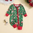 thumbnail image 2 of JLMSPLWG Newborn Christmas Outfit Boy Boys Christmas Size 6 Toddler Christmas 9-12 Months Clothes Toddler Boy Dress Clothes 6 Months Baby Girl, Green 0-3 Months, 2 of 6