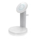 thumbnail image 1 of Moyic inalámbrico 3 en 1 para auriculares, estación de carga Qi ajustable de 15W, repuesto para Airpods, soporte de carga para Hotel Electrónica Plata, 1 of 8