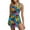 Multi-color#2, variant on VBTAPA One Piece Swim Dress Swimsuits for Women Floral Print Bathing Suits Tummy Control Swimwear Beach Resort Wear Clearance Sale Multicolor XL