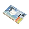 thumbnail image 3 of MKHERT Vintage Summer Sea and Surfboards on Tropical Beach Placemats Table Mats for Dining Room Kitchen Table Decoration 12x18 inch,Set of 4, 3 of 4