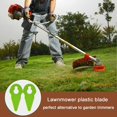 thumbnail image 4 of 50PCS Lawnmower Plastic Cutting Blade for Compatible with Trimmer Strimmer, Red, 4 of 5