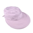 thumbnail image 3 of COOPHYA Chapeaux de Protection Solaire Extérieur Visière Chapeau Design à Crochets et Boucles 1Pcs Ajustable Femmes, 3 of 4