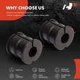 thumbnail image 5 of A-Premium 2 x Front To Frame Sway Bar Bushing Kit, Compatible with Dodge Charger 2006-2010, Challenger 2008-2009, Magnum 2005-2008 & Chrysler 300 2005-2014, 5 of 5