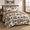 Tan Brown-Twin / Twin XL, variant on - Rustic Quilt Set Cabin Lodgemas Bear Moose Deer Western Patchwork Country Reversible Lightweight Bedspread Coverlet 3 Pieces Ta