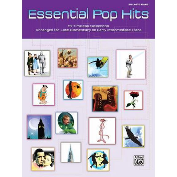 Pre-Owned Essential Pop Hits: 15 Timeless Selections Arranged for Late Elementary to Early Intermediate Piano (Paperback) 0739057170 9780739057179