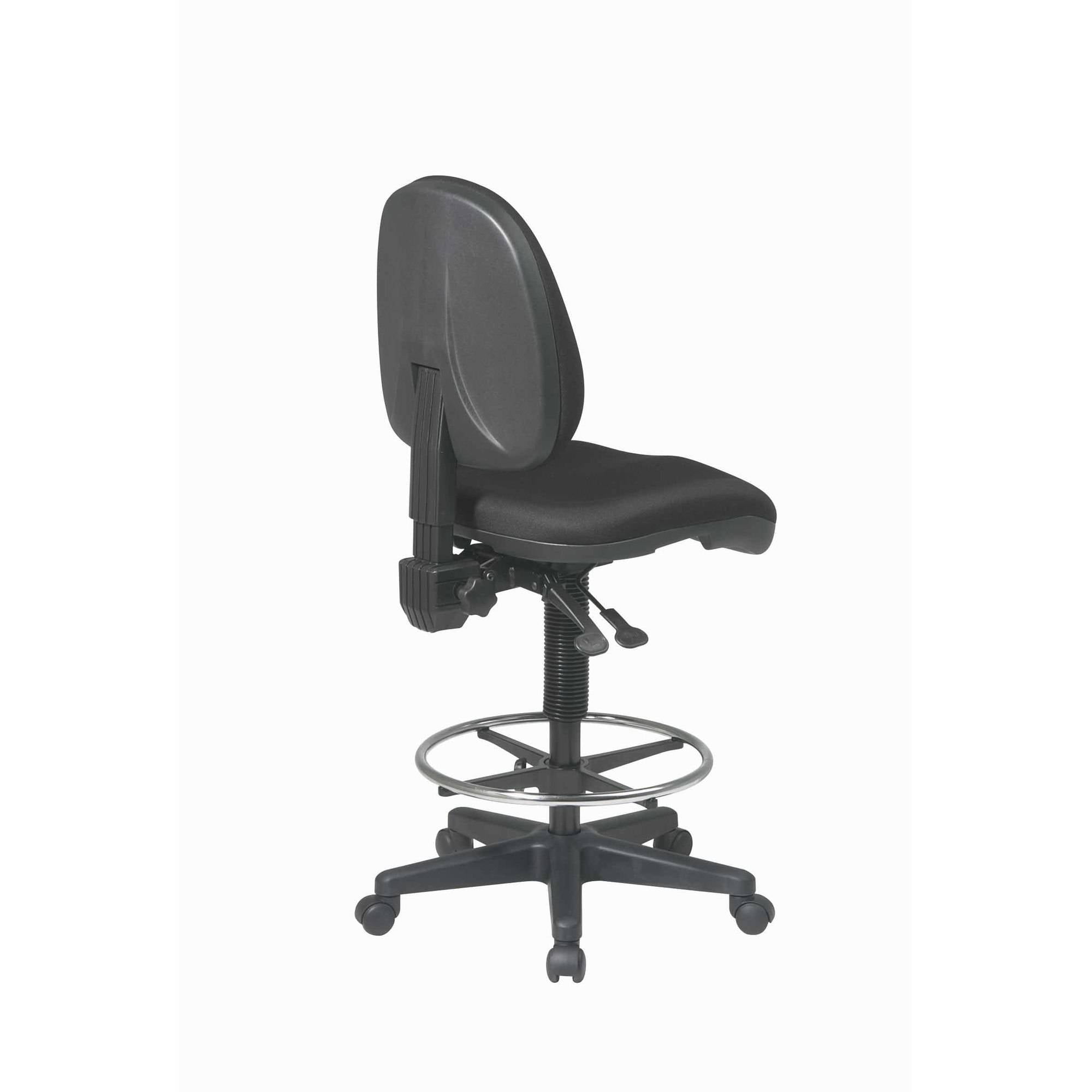 Office Star Products Deluxe Ergonomic Drafting Chair Walmart