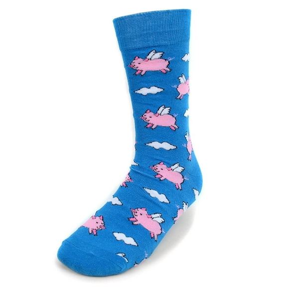 Men's Flying Pig Novelty Socks