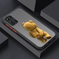 thumbnail image 3 of Matte Case for Samsung Galaxy M62 M53 M52 M51 M33 M32 M31 M30S M23 5G J8 J7 J6 J5 J4 Case Funda Capa Naughty T-Teddy Bear Couple, 3 of 5