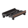 thumbnail image 4 of amagogo Computer Stand Holder Heavy Duty Sturdy Wide Adjustable Computer Riser Mobile PC Black Wood Grain, 4 of 10