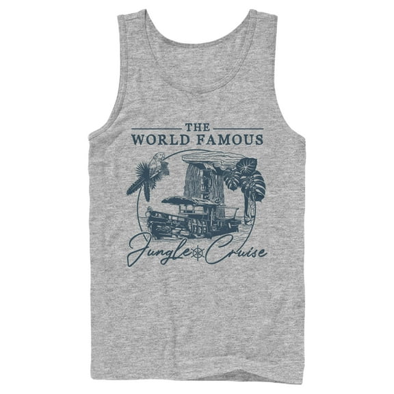 Men's Jungle Cruise The World Famous La Quila Tank Top Athletic Heather X Large