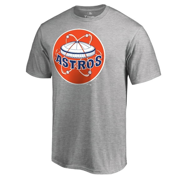 Men's Ash Houston Astros Cooperstown Collection Forbes T-Shirt