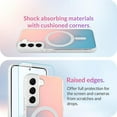 thumbnail image 5 of Designed for Samsung Galaxy S22 Plus Case [Compatible with Magsafe] [Fluorescent Iridescent Color] Slim Shockproof Translucent Matte Protective Phone Case for Women Girls 6.6 Inch, 5 of 8