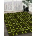 thumbnail image 3 of Ahgly Company Machine Washable Indoor Rectangle Transitional Night Black Area Rugs, 4' x 6', 3 of 7
