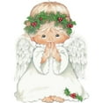 thumbnail image 2 of CafePress - Christmas Cute Baby Angel Praying - Baby Hat, 2 of 2