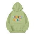 thumbnail image 5 of Ruyang Fourth Grade Hooded Sweatshirts First Day of School Hoodies Girls Boys Back To School Hoodie Trendy Pullover Top, 5 of 5