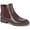 Cabernet, variant on Baretraps Womens Daytona Faux Leather Pebbled Ankle Boots