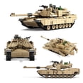 thumbnail image 3 of Kit modelo Feleph M1A2, juego de tanques militar a escala 1:28 con 1463 piezas, 3 of 7