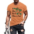 thumbnail image 2 of Ankishi St. Patrick's Day T-Shirts for Men Clover Wine Glass Casual Graphic Tees Fashion Holiday Tops Everyday Wear, 2 of 8