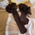 thumbnail image 6 of Osdhezcn Knitted Cotton Socks Baby Kneehigh Socks Little Girl Socks Lace Trim Socks, 6 of 20