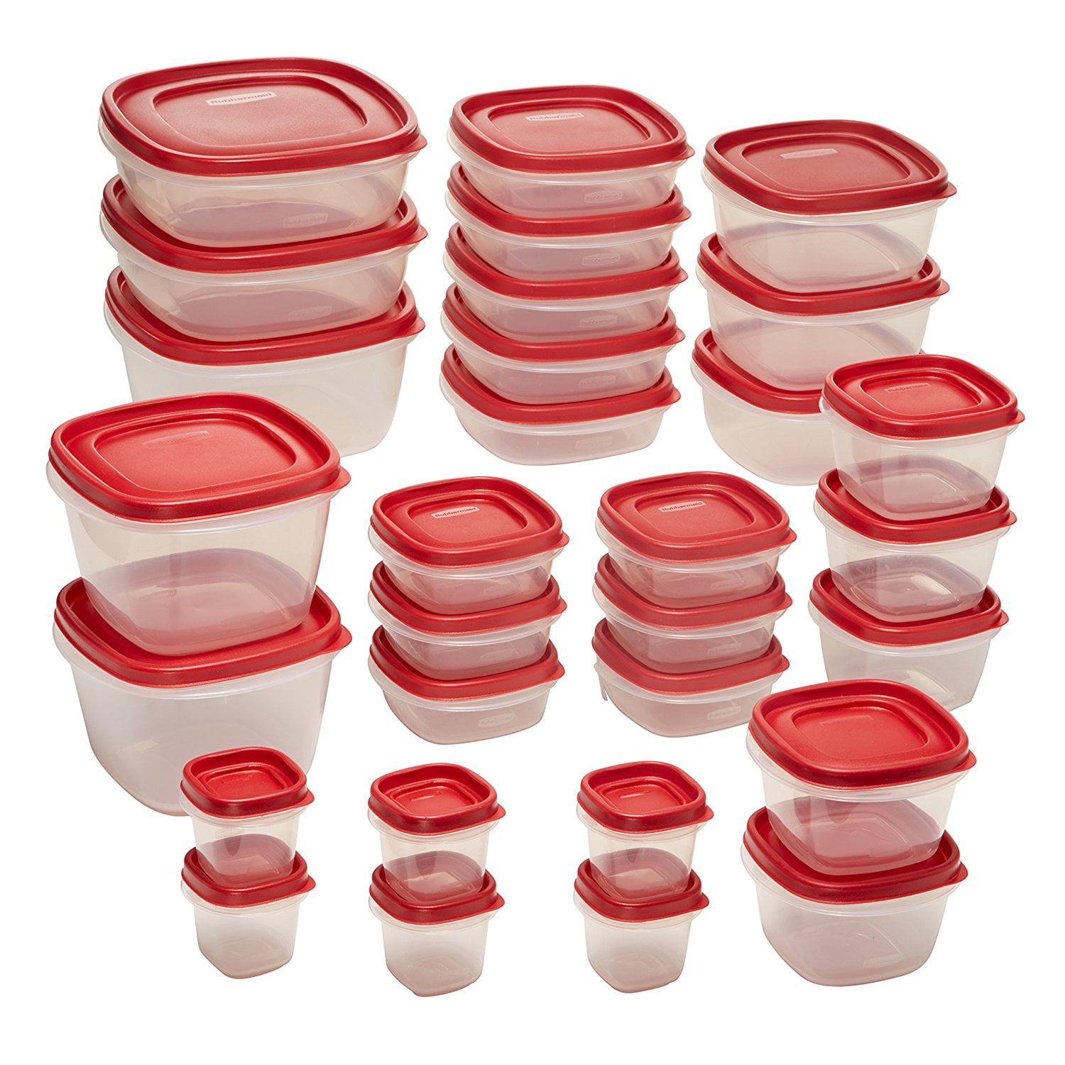 Rubbermaid Modular Food Storage Canister 5C, Red 