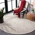 thumbnail image 2 of SAFAVIEH Trends Archibald Geometric Area Rug, Beige/Ivory, 6'7" x 6'7" Round, 2 of 8