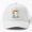 White, variant on Best Dad Par Baseball Cap, Vintage Retro Sunset Golf Father Design, Classic Everyday Hat