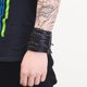 thumbnail image 3 of 5 pulseras de cuero para hombres y mujeres, brazalete de cuerda trenzada, pulsera vintage ajustable (hm-70236-l), 3 of 5