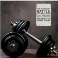 thumbnail image 5 of Vintage Metal Motivational Poster The Hardest Battle Gym Wall Art 8x12 Inch Aluminum Sign Inspirational Quote Home Office Garage Decor Fitness Man Cave, 5 of 8