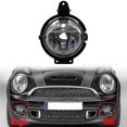 thumbnail image 2 of 1x cubierta de lámparas de conducción de luz antiniebla del parachoques delantero Compatible con bmw Mini Cooper R55, 2 of 5