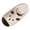 Beige, variant on Womens House Slippers Bear Print Closed Toe Fuzzy Flat Slippers for Home Daily Wear and Lounging